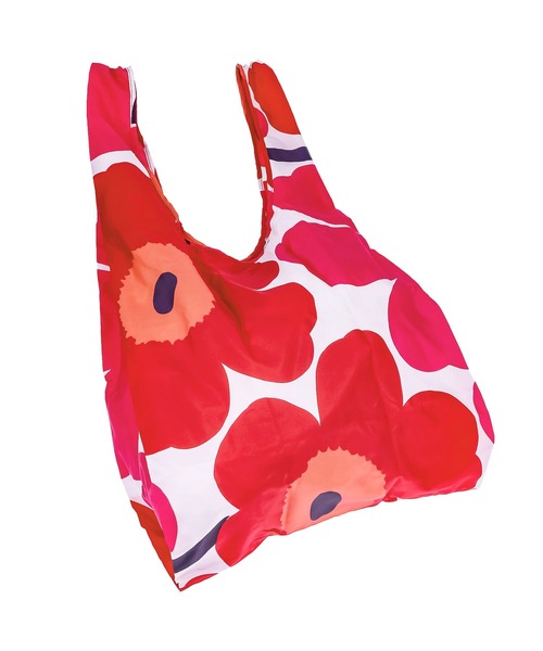 marimekko（マリメッコ）の「marimekko SMARTBAG マリメッコ エコバッグ（エコバッグ/サブバッグ・レディース・ブラック/レッド/ドット/レッド系その他/ブラック×ホワイト/マルチ/ブラック系その他/ブラックミックス/ブルー系その他・FREE）」の17枚目の写真