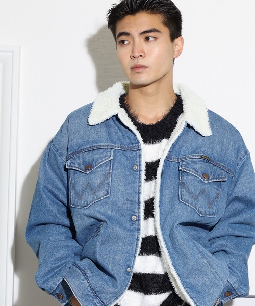 Wrangler（ラングラー）の「WRANGLER/ラングラー US ORIGINAL WRANGE JACKET ボア ランチジャケット コーデュロイ（その他アウター・メンズ・ブラック/ブラウン/ピンク/ブルー・M/L/XL）」の17枚目の写真