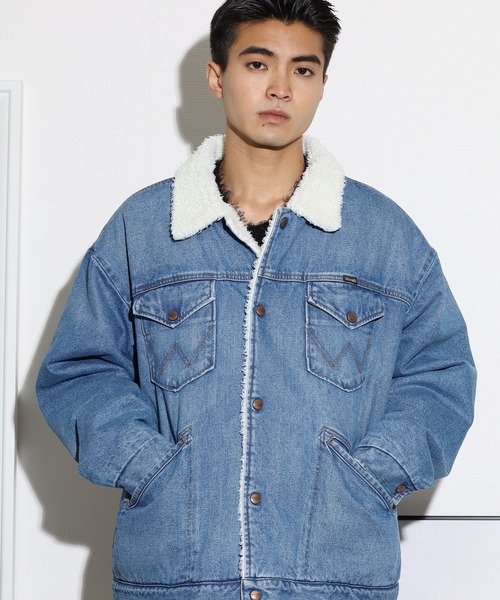 Wrangler（ラングラー）の「WRANGLER/ラングラー US ORIGINAL WRANGE JACKET ボア ランチジャケット コーデュロイ（その他アウター・メンズ・ブラック/ブラウン/ピンク/ブルー・M/L/XL）」の9枚目の写真