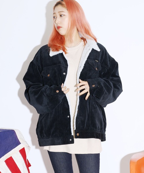 Wrangler（ラングラー）の「WRANGLER/ラングラー US ORIGINAL WRANGE JACKET ボア ランチジャケット コーデュロイ（その他アウター・メンズ・ブラック/ブラウン/ピンク/ブルー・M/L/XL）」の16枚目の写真