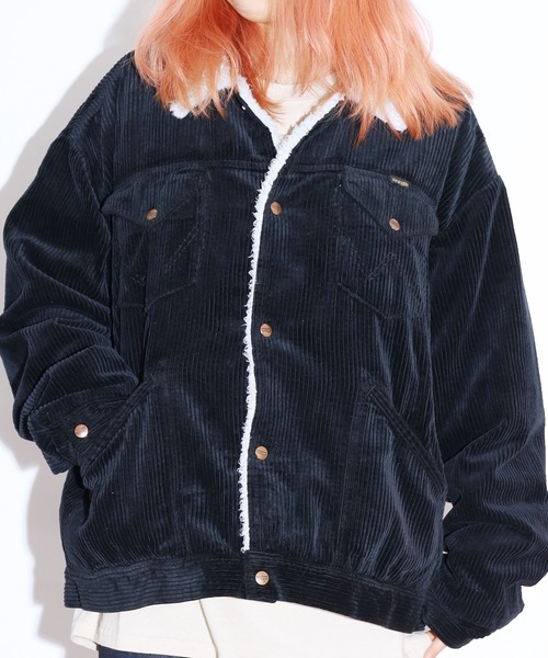 Wrangler（ラングラー）の「WRANGLER/ラングラー US ORIGINAL WRANGE JACKET ボア ランチジャケット コーデュロイ（その他アウター・メンズ・ブラック/ブラウン/ピンク/ブルー・M/L/XL）」の8枚目の写真