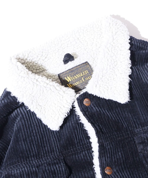 Wrangler（ラングラー）の「WRANGLER/ラングラー US ORIGINAL WRANGE JACKET ボア ランチジャケット コーデュロイ（その他アウター・メンズ・ブラック/ブラウン/ピンク/ブルー・M/L/XL）」の5枚目の写真