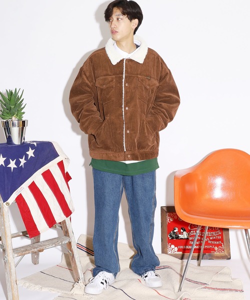 Wrangler（ラングラー）の「WRANGLER/ラングラー US ORIGINAL WRANGE JACKET ボア ランチジャケット コーデュロイ（その他アウター・メンズ・ブラック/ブラウン/ピンク/ブルー・M/L/XL）」の11枚目の写真
