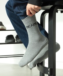 BEAMS / 『45th Classic Logo Products』 RIB SOX