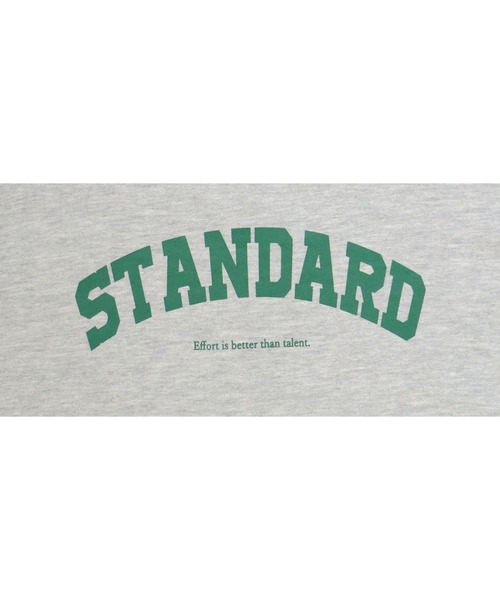 HER CLOSET(ハークローゼット)の「【shemoshelly】裏毛クルーネック"STANDARD"ロゴスウェット(スウェット・レディース・チャコールグレー/ブラック/グリーン/ヘザーグレー/ホワイト系その他・M)」の13枚目の写真