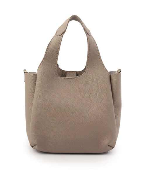 DRESKIP（ドレスキップ）の「◆タッセル付き一枚皮風クリテトート（トートバッグ・レディース・ブラック/グレー/ピンク系・00）」の10枚目の写真