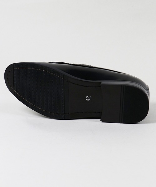 SPINNS（スピンズ）の「フェイクレザーローファー（ローファー・メンズ・ブラック・26cm/27cm）」の9枚目の写真