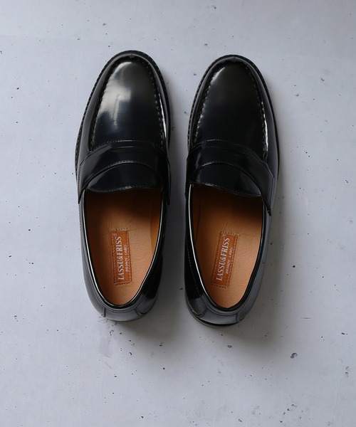 SPINNS（スピンズ）の「フェイクレザーローファー（ローファー・メンズ・ブラック・26cm/27cm）」の4枚目の写真