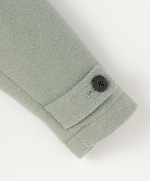 TOMORROWLAND （トゥモローランド）の「ウールメルトンダッフルコート（その他アウター・キッズ・ブラウン/ミント・105/115/125/135）」の5枚目の写真