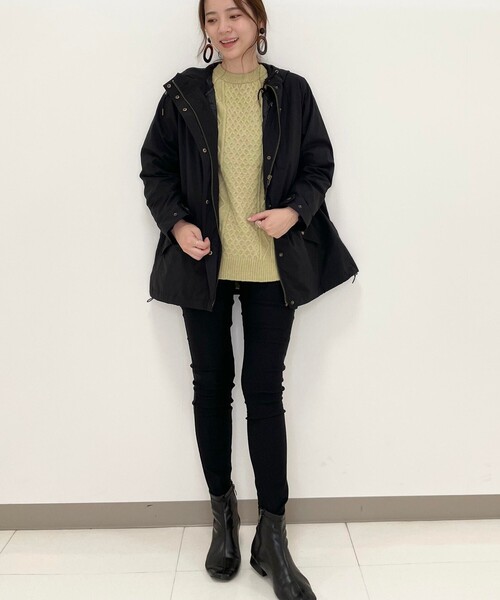 SHOO・LA・RUE（シューラルー）の「◆【M-3L】裏起毛ストレッチスキニーパンツ（その他パンツ・レディース・ブルー/ブラック系1/ブラック/ネイビー系7・04/05/03/02）」の9枚目の写真