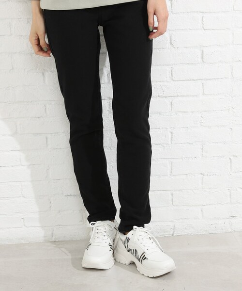 SHOO・LA・RUE（シューラルー）の「◆【M-3L】裏起毛ストレッチスキニーパンツ（その他パンツ・レディース・ブルー/ブラック系1/ブラック/ネイビー系7・04/05/03/02）」の12枚目の写真