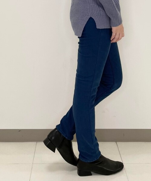 SHOO・LA・RUE（シューラルー）の「◆【M-3L】裏起毛ストレッチスキニーパンツ（その他パンツ・レディース・ブルー/ブラック系1/ブラック/ネイビー系7・04/05/03/02）」の15枚目の写真