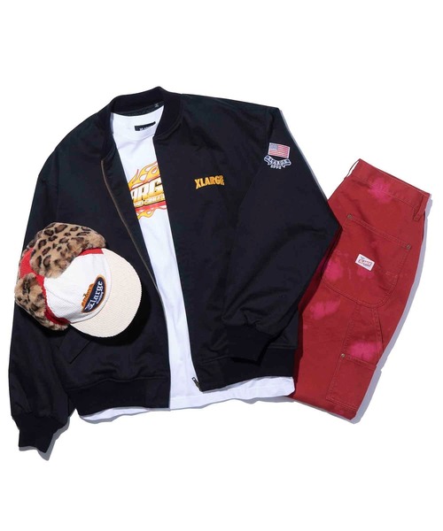 XLARGE（エクストララージ）の「DRIP BLEACH WORK PANTS（その他パンツ・メンズ・ブラック/レッド/パープル・30inch/32inch/36inch/34inch）」の22枚目の写真