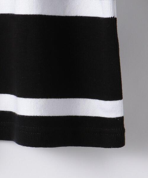 green label relaxing(グリーンレーベルリラクシング)の「<MAISON CORNICHON(メゾン コルニション)>ボートネック ボーダー カットソー(Tシャツ/カットソー・メンズ・ブラック/ホワイト・2/3/4)」の6枚目の写真