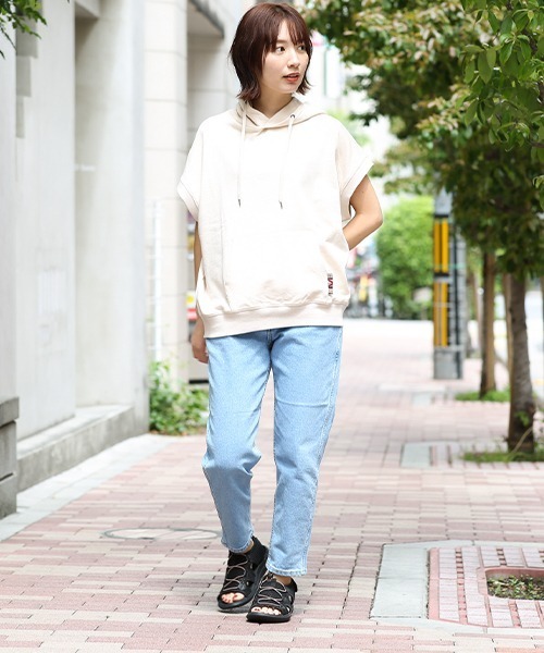 EDWIN(エドウィン)の「EDWIN マムズデニムパンツ 【EDWIN×チチカカ】(デニムパンツ・レディース・ライトブルー/ブルー・SMALL/MEDIUM)」の10枚目の写真