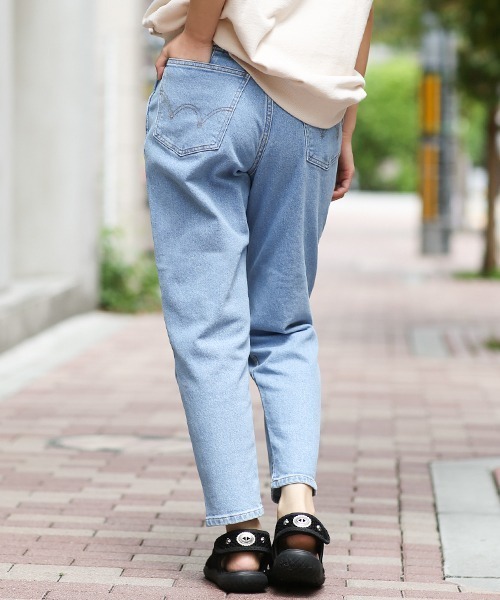 EDWIN(エドウィン)の「EDWIN マムズデニムパンツ 【EDWIN×チチカカ】(デニムパンツ・レディース・ライトブルー/ブルー・SMALL/MEDIUM)」の16枚目の写真