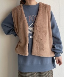 w closet | カレッジプリントBIGスエットプルオーバー(スウェット)