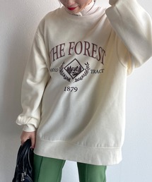 カレッジプリントBIGスエットプルオーバー