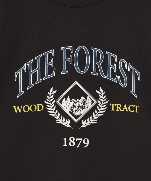 w closet(ダブルクローゼット)の「カレッジプリントBIGスエットプルオーバー(スウェット・レディース・ブルー/アイボリー/ミント/スミクロ・FREE)」の20枚目の写真