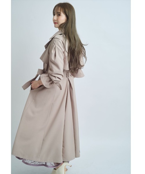 Rirandture（リランドチュール）の「トレンチコート（トレンチコート・レディース・ピンクベージュ・2/0/1）」の8枚目の写真