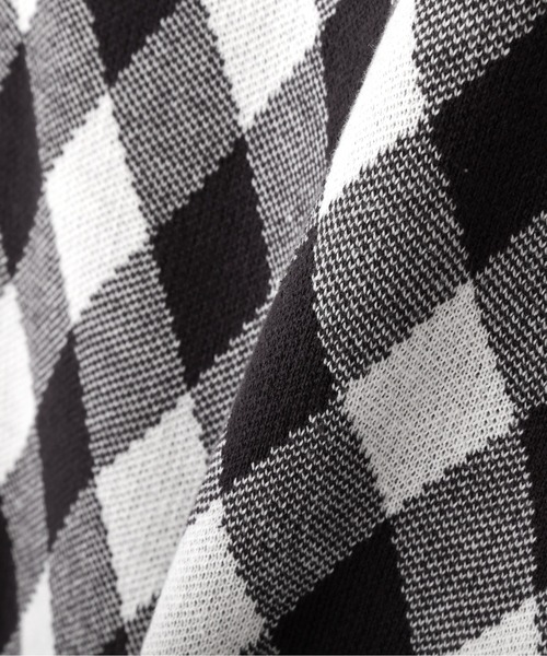 PROPORTION BODY DRESSING（プロポーションボディドレッシング）の「ギンガムジャガードニット / 1212170203（ニット/セーター・レディース・ピンク/ダークグレー/ブルー・FREE）」の16枚目の写真