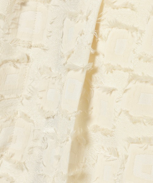 RBS(アールビーエス)の「RBS / ジャカード スクエア ストレート パンツ(その他パンツ・レディース・ネイビー/オフホワイト・1/0)」の9枚目の写真