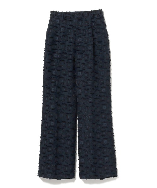 RBS(アールビーエス)の「RBS / ジャカード スクエア ストレート パンツ(その他パンツ・レディース・ネイビー/オフホワイト・1/0)」の12枚目の写真