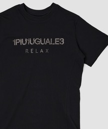 【1PIU1UGUALE3 RELAX】 LOGO T-SHIRTS / GRFFITI BACK PRINT / CAMO / RANDOM RHINESTONE