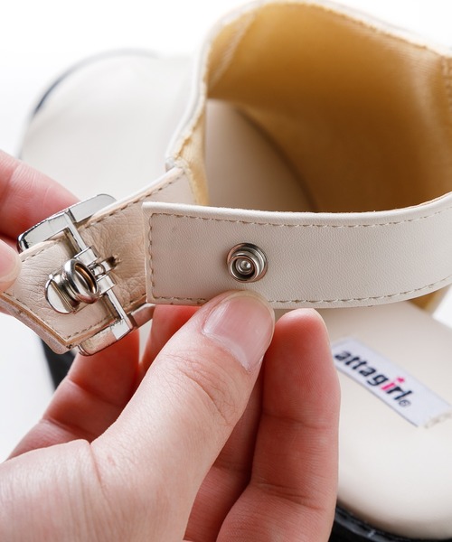 attagirl（アタガール）の「厚底プラットフォームバルキーサンダル（サンダル・レディース・ブラック/アイボリー/ブラック系その他・LL/S/M/L）」の18枚目の写真