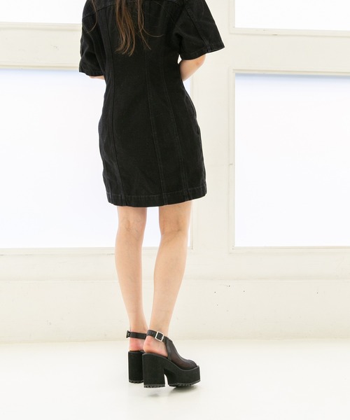 attagirl（アタガール）の「厚底プラットフォームバルキーサンダル（サンダル・レディース・ブラック/アイボリー/ブラック系その他・LL/S/M/L）」の17枚目の写真