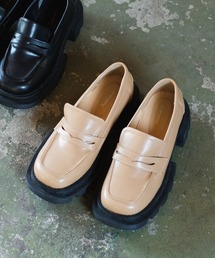 Kastane | 【2022AWアイテム】厚底ローファー(ローファー)