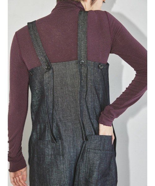 TODAYFUL（トゥデイフル）の「フロントジップサロペット（サロペット