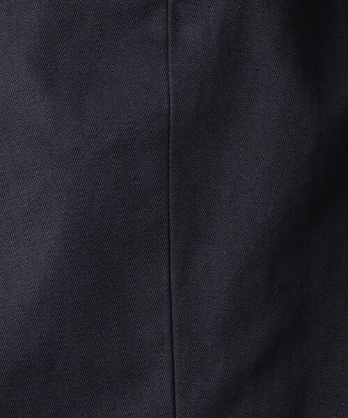 UNITED ARROWS（ユナイテッドアローズ）の「＜UNITED ARROWS＞ ヘリンボーン 1プリーツ テーパード パンツ（スラックス・メンズ・オリーブ/ネイビー・XL/L/M/S）」の19枚目の写真