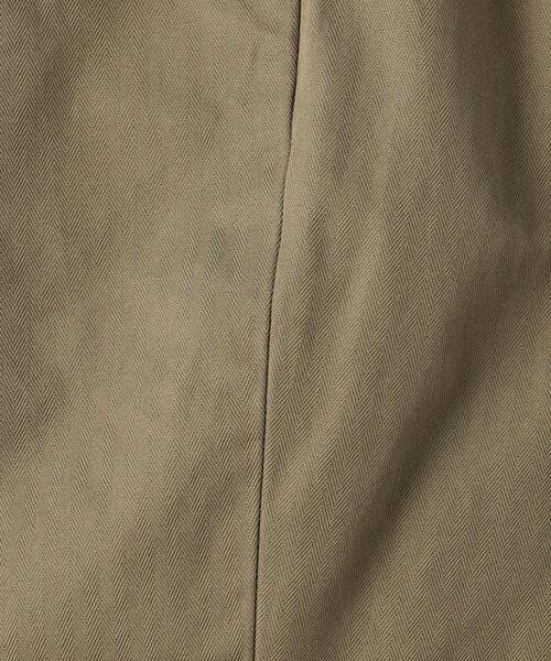 UNITED ARROWS（ユナイテッドアローズ）の「＜UNITED ARROWS＞ ヘリンボーン 1プリーツ テーパード パンツ（スラックス・メンズ・オリーブ/ネイビー・XL/L/M/S）」の13枚目の写真