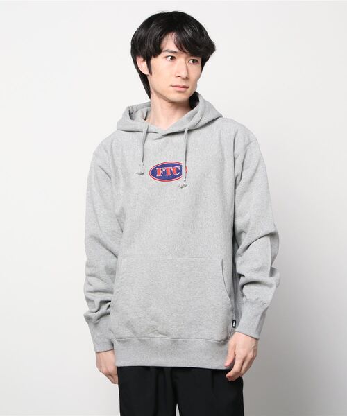 FTC（エフティーシー）の「OVAL LOGO PULLOVER HOODY（パーカー・メンズ・ブラック/グレー/イエロー/ネイビー・MEDIUM/LARGE/X-LARGE）」の6枚目の写真