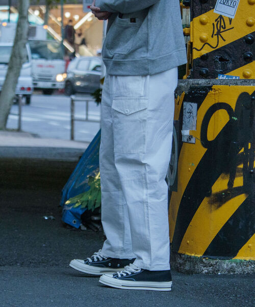 GLOSTER（グロスター）の「【GLOSTER/グロスター】ミリタリーリップストップ バルーンイージーパンツ（カーゴパンツ・メンズ・ホワイト/ブラック/オリーブ・MEDIUM/LARGE）」の22枚目の写真