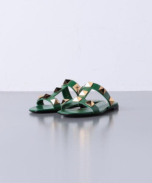 ♦VALENTINO♦ローマンスタッドフラットサンダル VALENTINO（ヴァレンティノ）の「＜VALENTINO（ヴァレンティノ