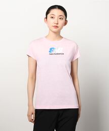 ニューバランス New Balance クルーショートスリーブTシャツ_