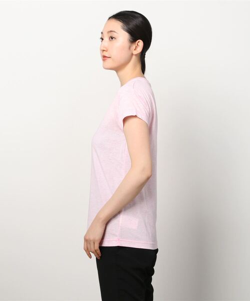 NEW BALANCE（ニューバランス）の「ニューバランス New Balance クルーショートスリーブTシャツ_（Tシャツ/カットソー・レディース・ブラック/ピンク/サックスブルー/ペールイエロー/ラベンダー・M/L/XL/S）」の6枚目の写真