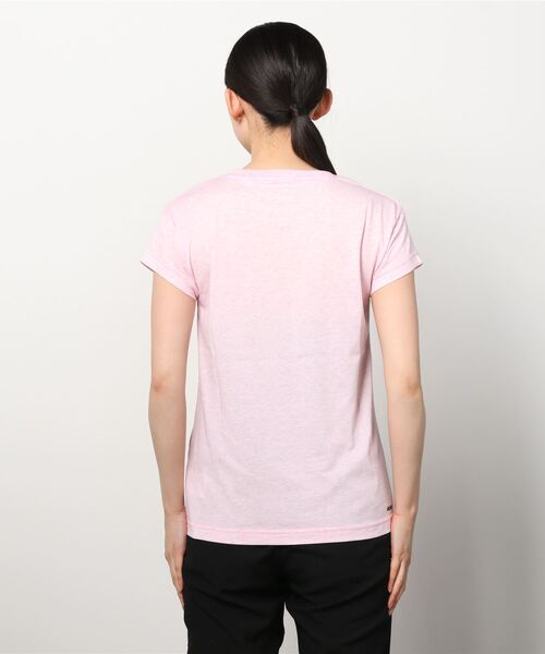 NEW BALANCE（ニューバランス）の「ニューバランス New Balance クルーショートスリーブTシャツ_（Tシャツ/カットソー・レディース・ブラック/ピンク/サックスブルー/ペールイエロー/ラベンダー・M/L/XL/S）」の7枚目の写真