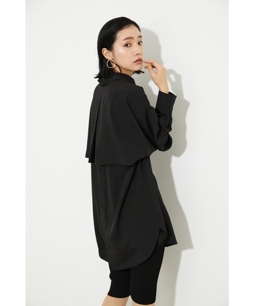 rienda（リエンダ）の「バックヨークフレアシャツ（シャツ