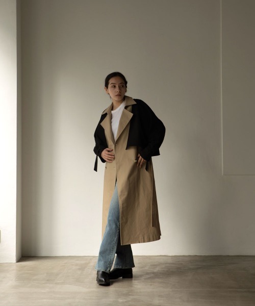 marjour（マージュール）の「4WAY TRENCH COAT（トレンチコート・レディース・ベージュ・M）」の6枚目の写真