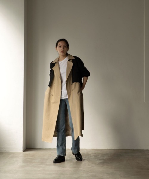 marjour（マージュール）の「4WAY TRENCH COAT（トレンチコート・レディース・ベージュ・M）」の7枚目の写真