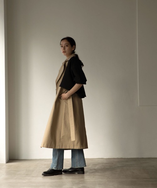 marjour（マージュール）の「4WAY TRENCH COAT（トレンチコート・レディース・ベージュ・M）」の8枚目の写真