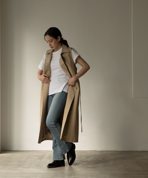 marjour（マージュール）の「4WAY TRENCH COAT（トレンチコート・レディース・ベージュ・M）」の11枚目の写真