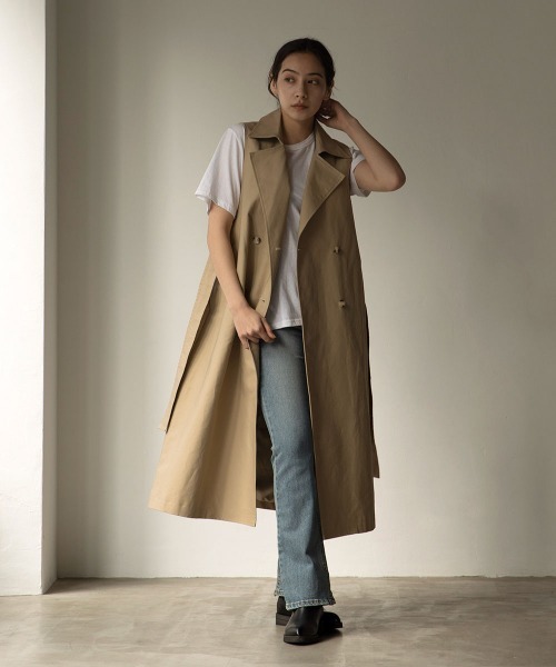 marjour（マージュール）の「4WAY TRENCH COAT（トレンチコート・レディース・ベージュ・M）」の13枚目の写真