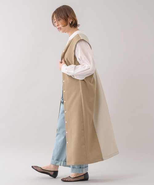 【KATHARINE ROSS】バイカラー3WAYジレジャンスカ KATHARINE ROSS（キャサリンロス）の「【KATHARINE ROSS】バイカラー