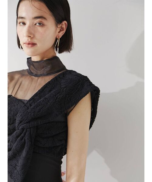 LAGUNAMOON（ラグナムーン）の「LADYフェイクパールミックスラウンドピアス（ピアス（両耳用）・レディース・アイボリー・FREE）」の7枚目の写真