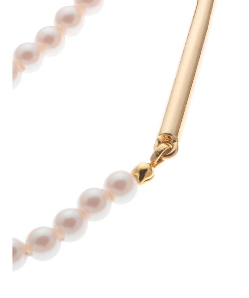 LAGUNAMOON（ラグナムーン）の「LADYフェイクパールミックスラウンドピアス（ピアス（両耳用）・レディース・アイボリー・FREE）」の9枚目の写真