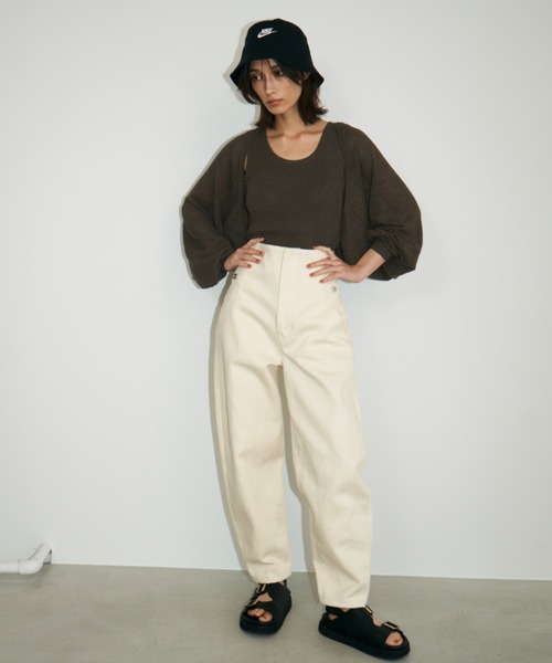 emmi（エミ）の「【emmi atelier】メッシュボレロカーディガン